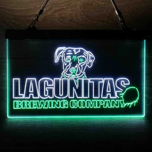 Lagunitas Brewing Company Dog Logo Neon-Like LED Sign