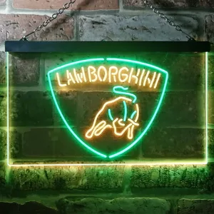 Lamborghini Neon-Like LED Sign