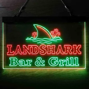 Landshark Bar and Grill Neon-Like LED Sign