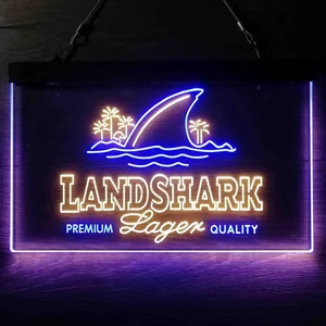 Landshark Logo Neon-Like LED Sign