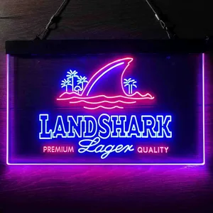 Landshark Logo Neon-Like LED Sign