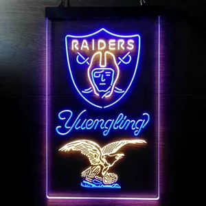 Las Vegas Raiders Yuengling Neon-Like LED Sign