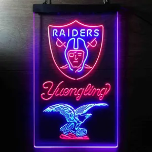 Las Vegas Raiders Yuengling Neon-Like LED Sign