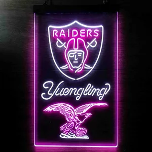 Las Vegas Raiders Yuengling Neon-Like LED Sign