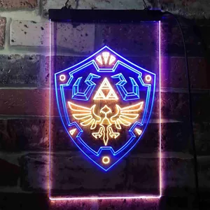 Legend of Zelda Hylian Shield Neon-Like LED Sign