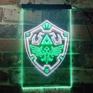 Legend of Zelda Hylian Shield Neon-Like LED Sign
