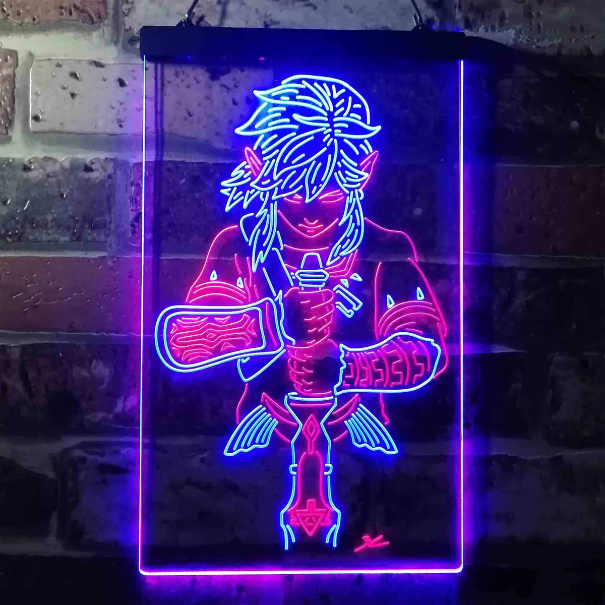 Legend of Zelda Link Neon-Like LED Sign