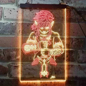 Legend of Zelda Link Neon-Like LED Sign