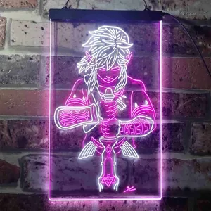 Legend of Zelda Link Neon-Like LED Sign