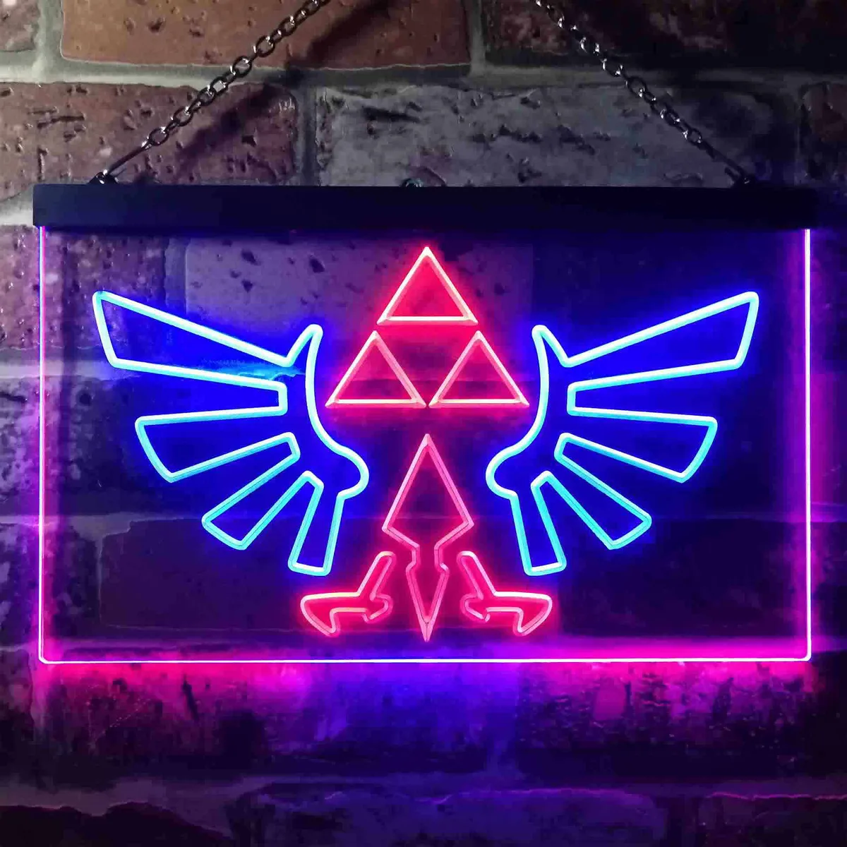 Legend of Zelda Triforce Neon-Like LED Sign