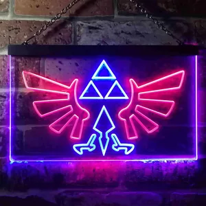 Legend of Zelda Triforce Neon-Like LED Sign
