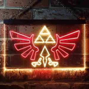 Legend of Zelda Triforce Neon-Like LED Sign