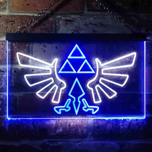 Legend of Zelda Triforce Neon-Like LED Sign