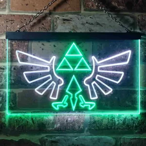 Legend of Zelda Triforce Neon-Like LED Sign