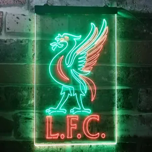 Liverpool Football Club Logo Neon-Like LED Sign