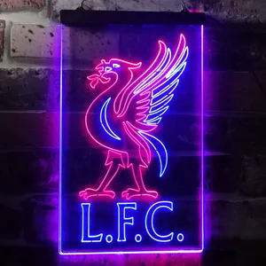 Liverpool Football Club Logo Neon-Like LED Sign