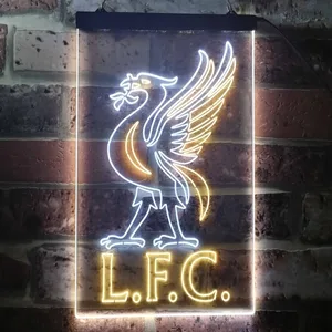 Liverpool Football Club Logo Neon-Like LED Sign