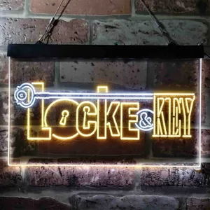 Locke & Key Neon-Like LED Sign