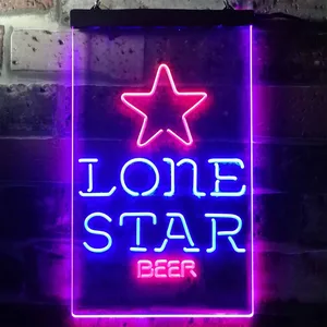 Lone Star Star 1 Neon-Like LED Sign