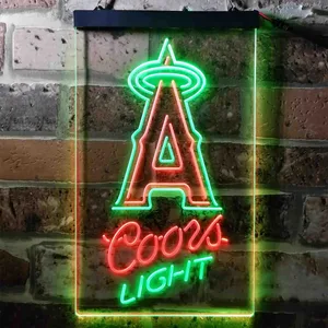 Los Angeles Angels Coors Light Neon-Like LED Sign