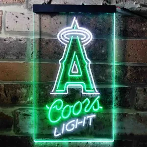 Los Angeles Angels Coors Light Neon-Like LED Sign