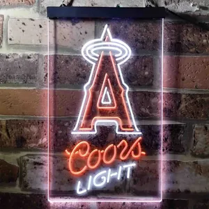Los Angeles Angels Coors Light Neon-Like LED Sign