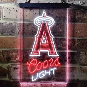 Los Angeles Angels Coors Light Neon-Like LED Sign
