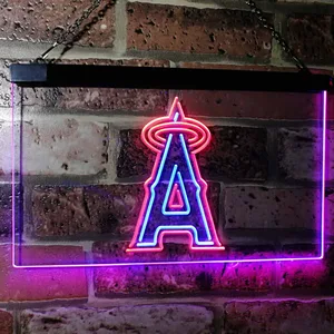 Los Angeles Angels of Anaheim Logo 1 Neon-Like LED Sign