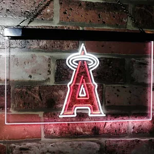 Los Angeles Angels of Anaheim Logo 1 Neon-Like LED Sign