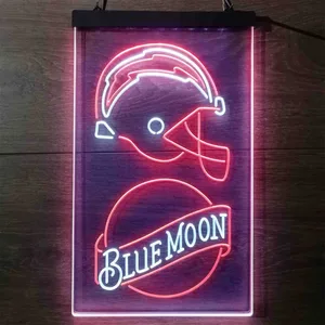 Los Angeles Chargers Blue Moon Neon-Like LED Sign