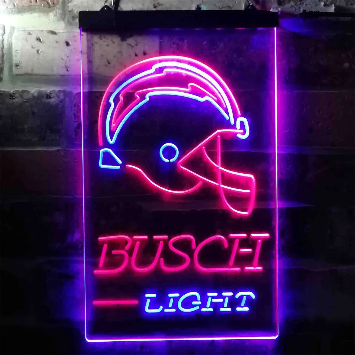 Los Angeles Chargers Busch Light 2 Neon-Like LED Sign