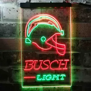 Los Angeles Chargers Busch Light 2 Neon-Like LED Sign