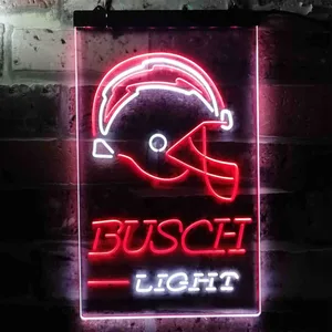 Los Angeles Chargers Busch Light 2 Neon-Like LED Sign