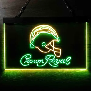 Los Angeles Chargers Crown Royal Neon-Like LED Sign
