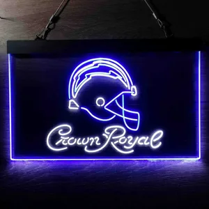 Los Angeles Chargers Crown Royal Neon-Like LED Sign