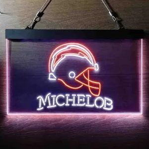 Los Angeles Chargers Michelob Neon-Like LED Sign