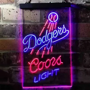 Los Angeles Dodgers Coors Light Neon-Like LED Sign