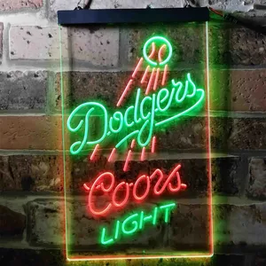 Los Angeles Dodgers Coors Light Neon-Like LED Sign