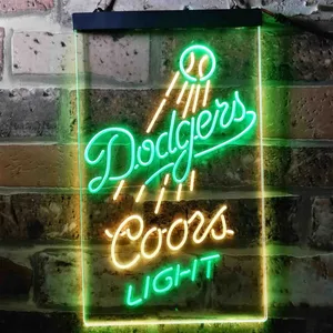 Los Angeles Dodgers Coors Light Neon-Like LED Sign