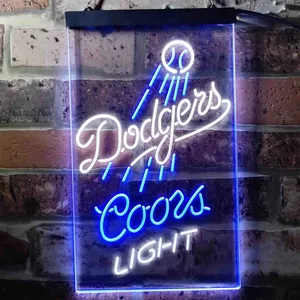 Los Angeles Dodgers Coors Light Neon-Like LED Sign
