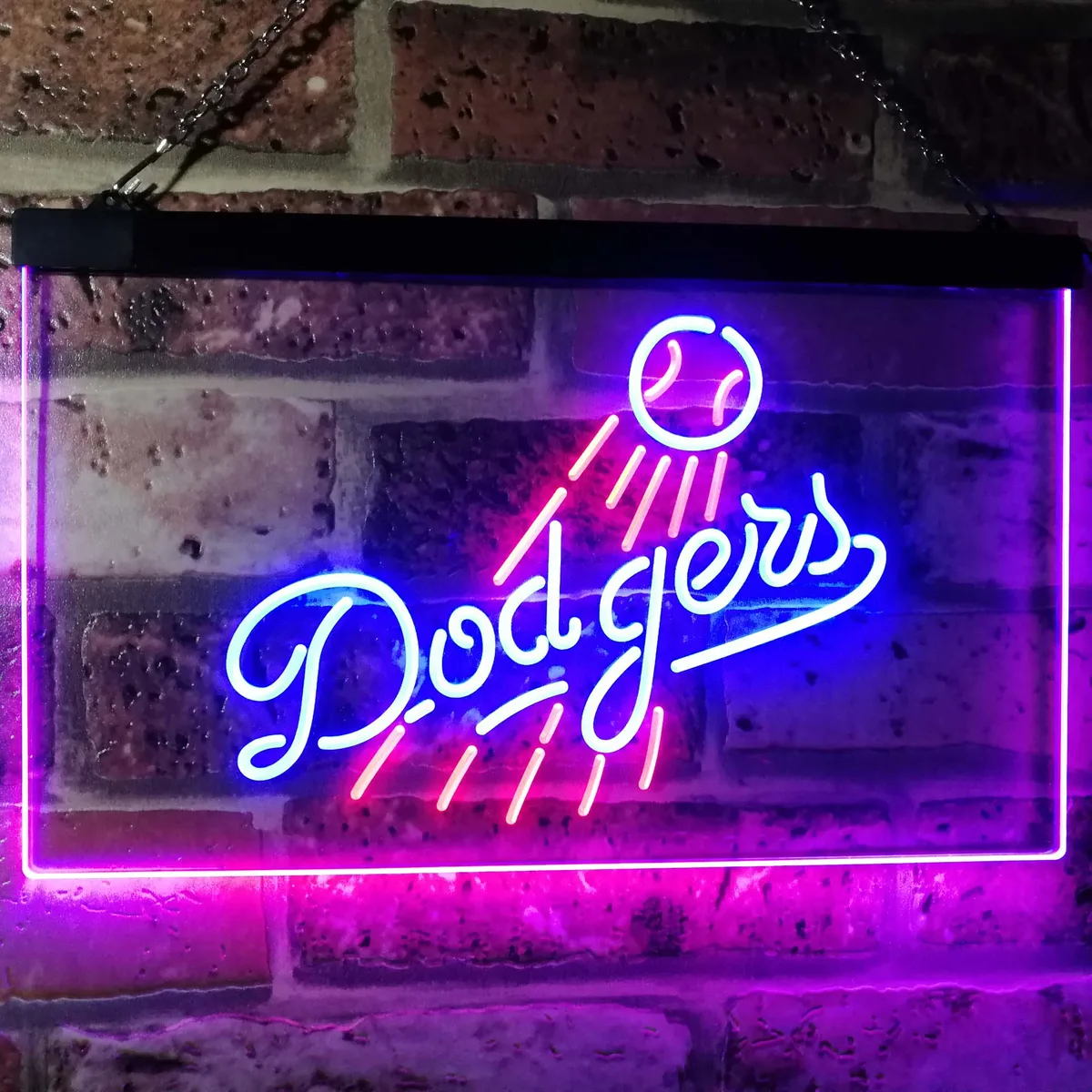 Los Angeles Dodgers Logo 1 Neon-Like LED Sign