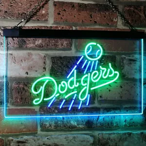 Los Angeles Dodgers Logo 1 Neon-Like LED Sign