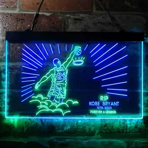 Los Angeles Lakers Kobe Bryant - Forever A Legend Neon-Like LED Sign