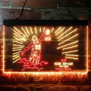 Los Angeles Lakers Kobe Bryant - Forever A Legend Neon-Like LED Sign