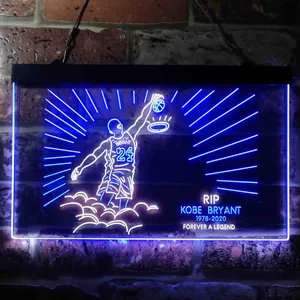 Los Angeles Lakers Kobe Bryant - Forever A Legend Neon-Like LED Sign