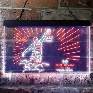 Los Angeles Lakers Kobe Bryant - Forever A Legend Neon-Like LED Sign