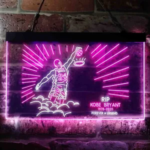 Los Angeles Lakers Kobe Bryant - Forever A Legend Neon-Like LED Sign