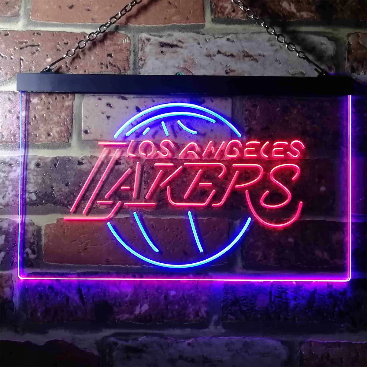Los Angeles Lakers Logo Neon-Like LED Sign