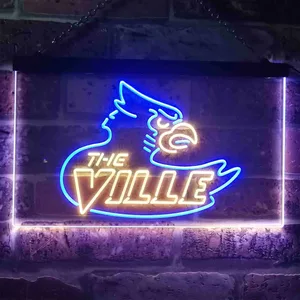 Louisville Cardinals The Ville Neon-Like LED Sign