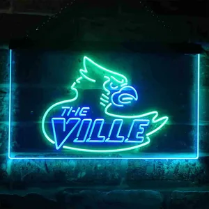 Louisville Cardinals The Ville Neon-Like LED Sign